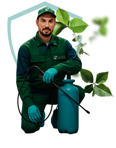 Técnico de control de plagas